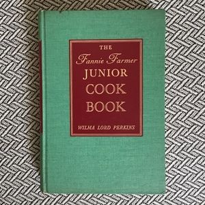 1940’s Fannie Farmer Junior Cook Book Vintage